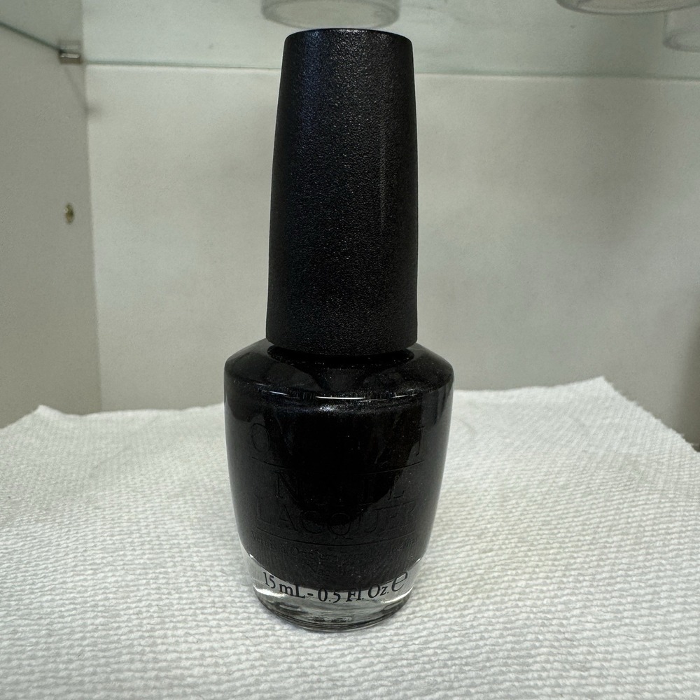 OPI Lacquer HR H03 Black Dress Not Optional- New Without Box